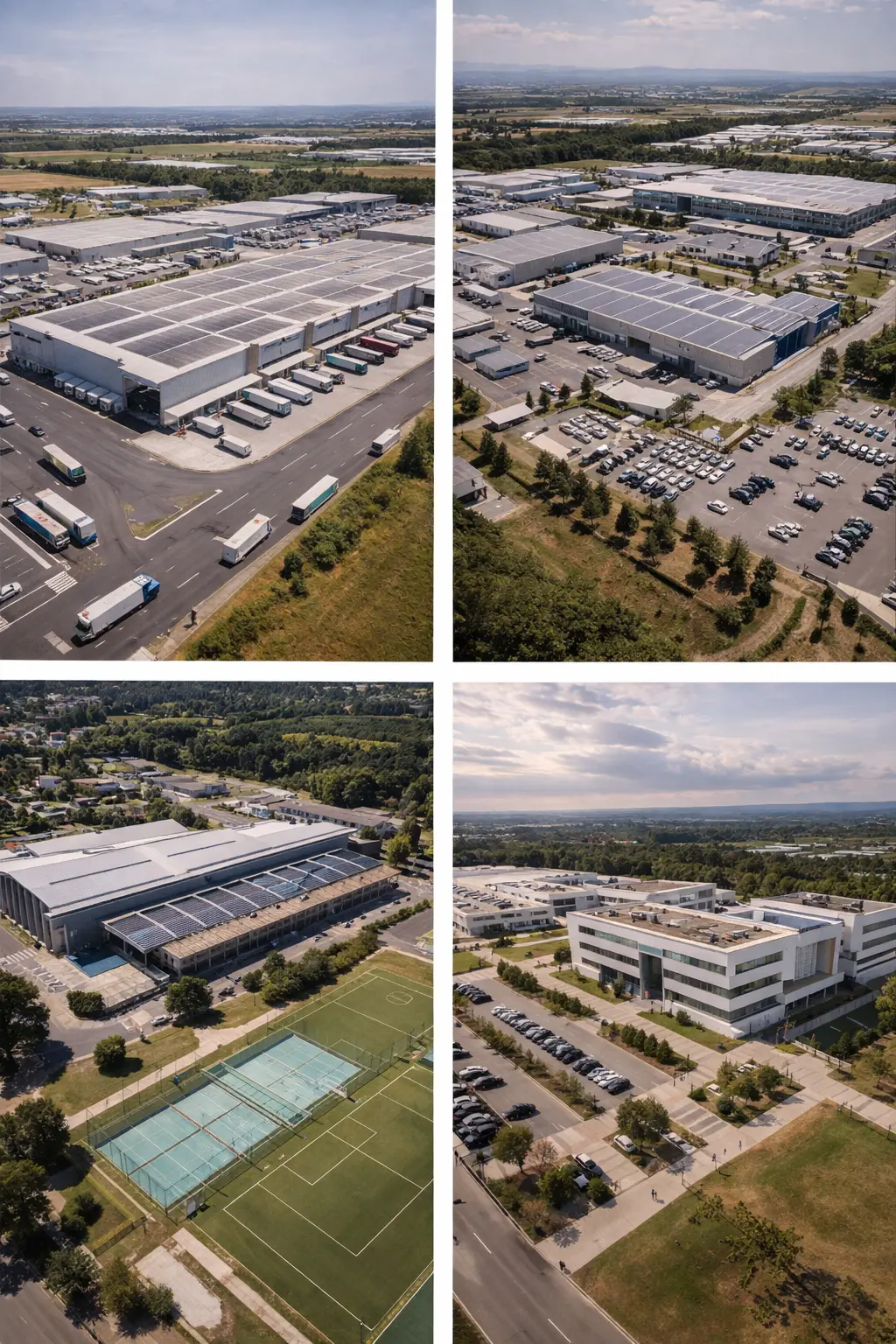 Empresas con instalaciones grandes